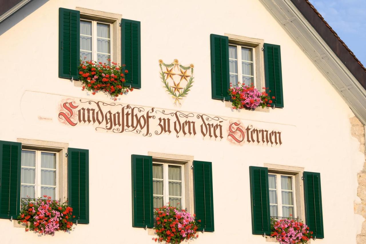 Landgasthof Zu Den Drei Sternen Brunegg Dış mekan fotoğraf